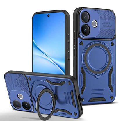 MagSafe 2 in 1 TPU Phone Case with Rotating Holder, For vivo Y31 5G 2025 / Y21d, For vivo X300 Pro, For vivo V60 Lite 5G / 4G, For vivo V50 Lite 5G / 4G, For vivo Y04 4G / Y29s 5G