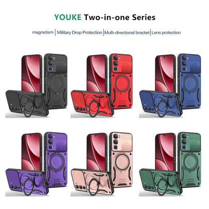 MagSafe 2 in 1 TPU Phone Case with Rotating Holder, For vivo Y31 5G 2025 / Y21d, For vivo X300 Pro, For vivo V60 Lite 5G / 4G, For vivo V50 Lite 5G / 4G, For vivo Y04 4G / Y29s 5G