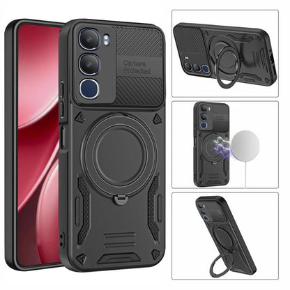 MagSafe 2 in 1 TPU Phone Case with Rotating Holder, For vivo Y31 5G 2025 / Y21d, For vivo X300 Pro, For vivo V60 Lite 5G / 4G, For vivo V50 Lite 5G / 4G, For vivo Y04 4G / Y29s 5G