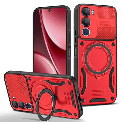 MagSafe 2 in 1 TPU Phone Case with Rotating Holder, For vivo Y31 5G 2025 / Y21d, For vivo X300 Pro, For vivo V60 Lite 5G / 4G, For vivo V50 Lite 5G / 4G, For vivo Y04 4G / Y29s 5G