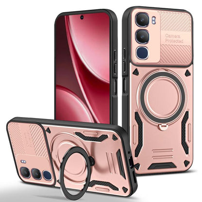 MagSafe 2 in 1 TPU Phone Case with Rotating Holder, For vivo Y31 5G 2025 / Y21d, For vivo X300 Pro, For vivo V60 Lite 5G / 4G, For vivo V50 Lite 5G / 4G, For vivo Y04 4G / Y29s 5G