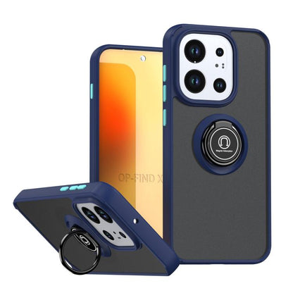 Q Shadow 1 Series TPU + PC Phone Case with Ring, For OPPO Reno15 5G Global / 15c 5G, For OPPO Reno15 Pro 5G Global, For OPPO Find X9, For OPPO Find X9 Pro, For OPPO A5x 5G / 4G, For OPPO Reno12 Global, For OPPO A57 4G / A77 4G Global