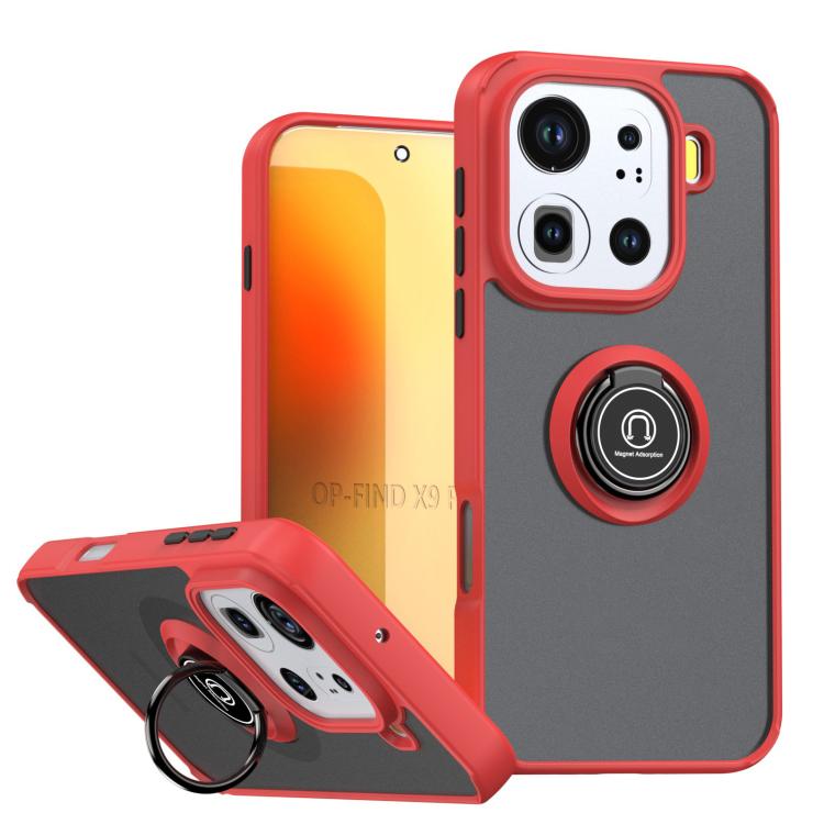Q Shadow 1 Series TPU + PC Phone Case with Ring, For OPPO Reno15 5G Global / 15c 5G, For OPPO Reno15 Pro 5G Global, For OPPO Find X9, For OPPO Find X9 Pro, For OPPO A5x 5G / 4G, For OPPO Reno12 Global, For OPPO A57 4G / A77 4G Global