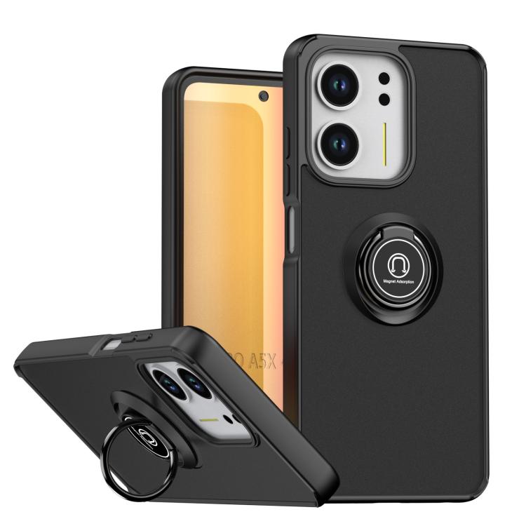 Q Shadow 1 Series TPU + PC Phone Case with Ring, For OPPO Reno15 5G Global / 15c 5G, For OPPO Reno15 Pro 5G Global, For OPPO Find X9, For OPPO Find X9 Pro, For OPPO A5x 5G / 4G, For OPPO Reno12 Global, For OPPO A57 4G / A77 4G Global