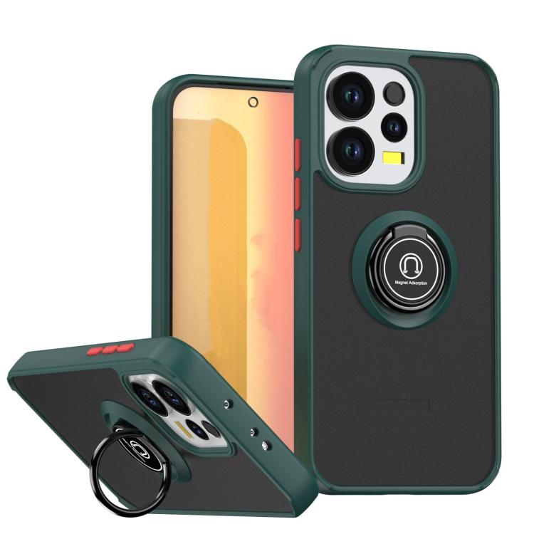 Q Shadow 1 Series TPU + PC Phone Case with Ring, For OPPO Reno15 5G Global / 15c 5G, For OPPO Reno15 Pro 5G Global, For OPPO Find X9, For OPPO Find X9 Pro, For OPPO A5x 5G / 4G, For OPPO Reno12 Global, For OPPO A57 4G / A77 4G Global