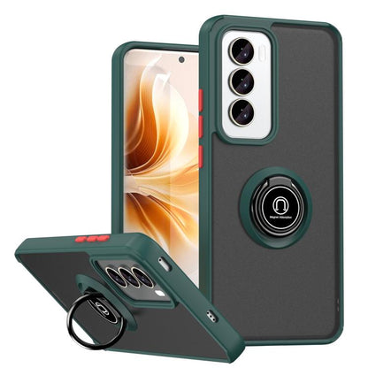 Q Shadow 1 Series TPU + PC Phone Case with Ring, For OPPO Reno15 5G Global / 15c 5G, For OPPO Reno15 Pro 5G Global, For OPPO Find X9, For OPPO Find X9 Pro, For OPPO A5x 5G / 4G, For OPPO Reno12 Global, For OPPO A57 4G / A77 4G Global
