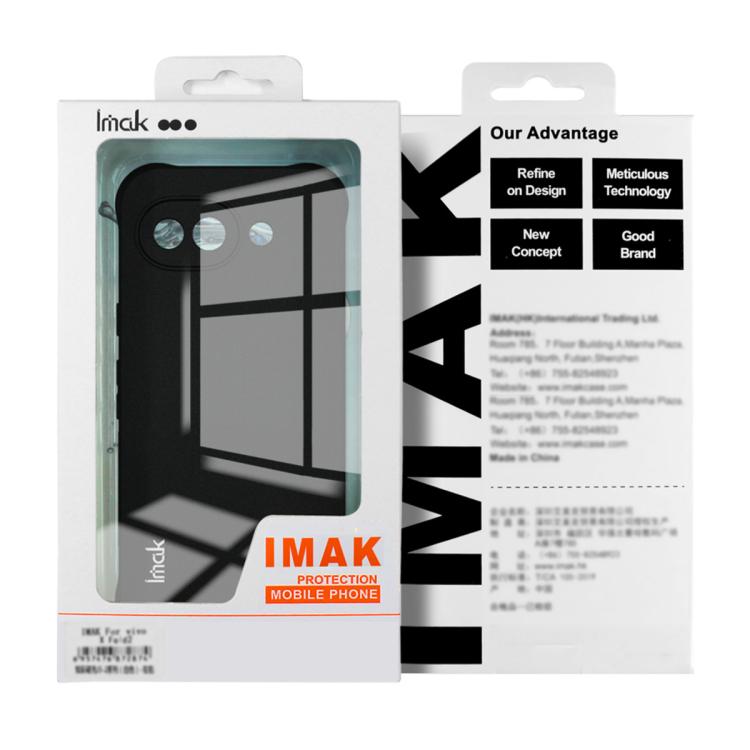 Retail package for matte black shockproof TPU phone case with camera cutout design