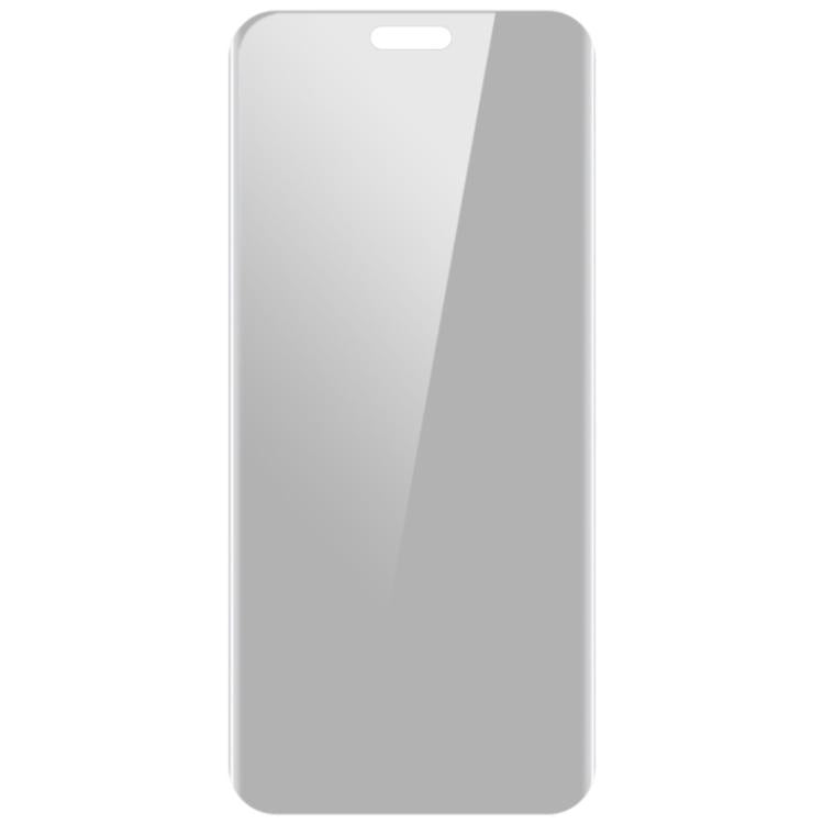 Curved full-screen privacy hydrogel film sheet for smartphone display, clear finish