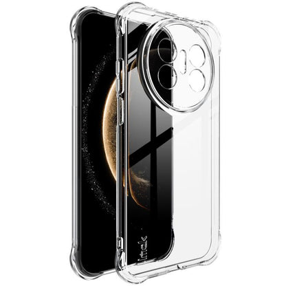 Clear shockproof TPU phone case with precise cutouts for camera and ports