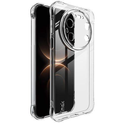 Clear shockproof TPU phone case with protective bumper around camera lens