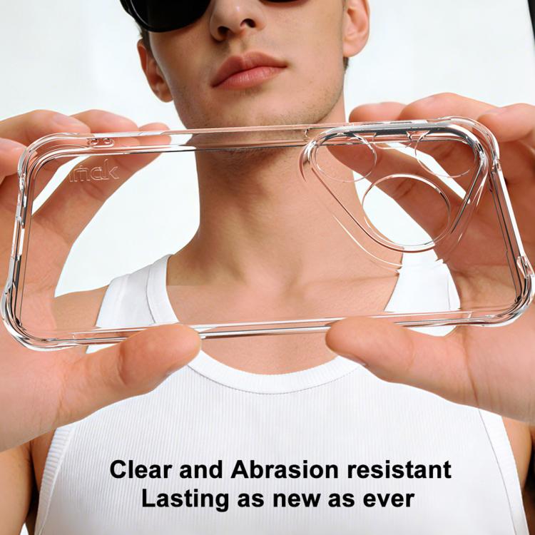 Clear, flexible TPU phone case covering corners and camera area