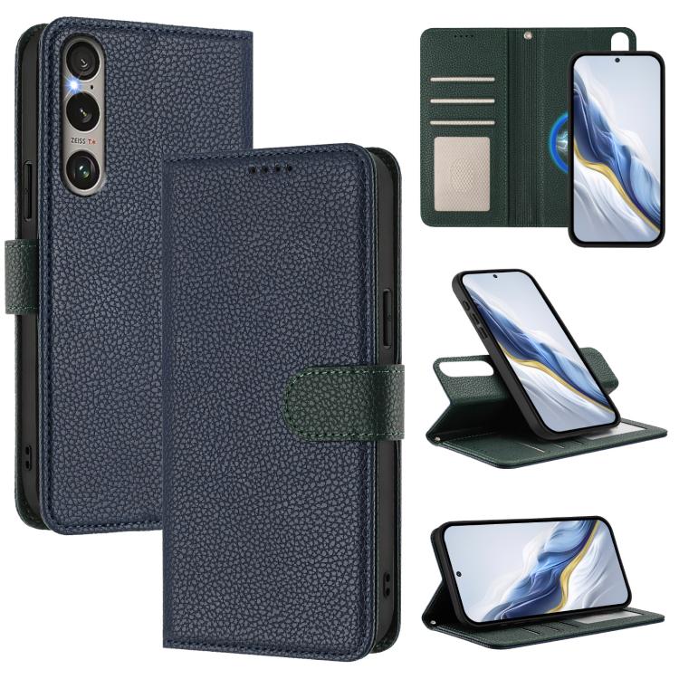 Detachable Litchi Texture Magnetic Vegan Leather Phone Case, For Sony Xperia 10 VI, For Sony Xperia 1 VI