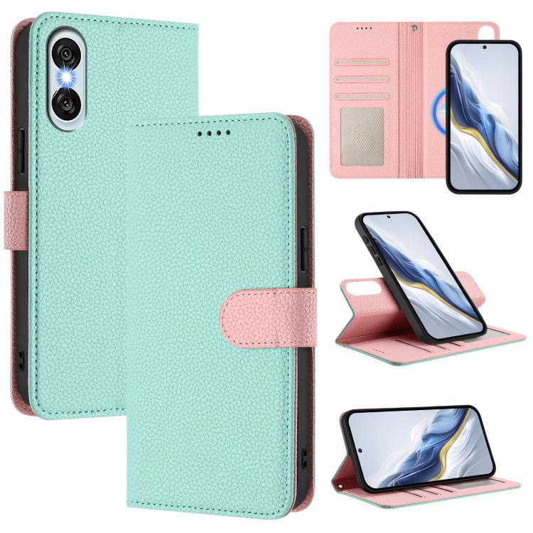Detachable Litchi Texture Magnetic Vegan Leather Phone Case, For Sony Xperia 10 VI, For Sony Xperia 1 VI