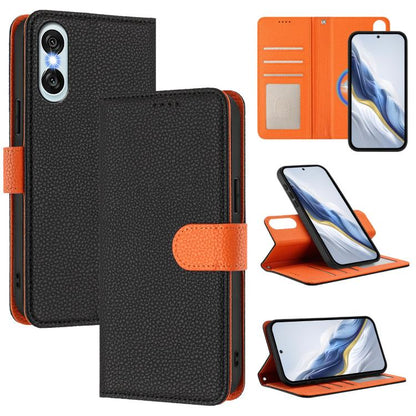 Detachable Litchi Texture Magnetic Vegan Leather Phone Case, For Sony Xperia 10 VI, For Sony Xperia 1 VI