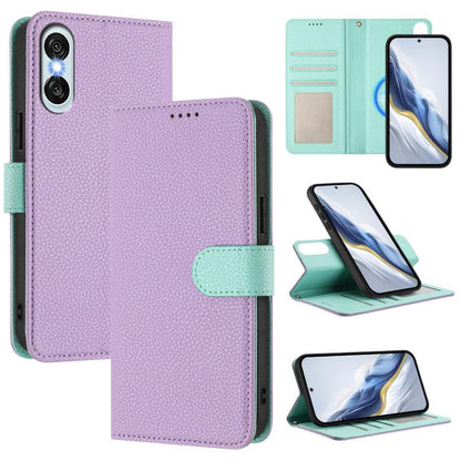 Detachable Litchi Texture Magnetic Vegan Leather Phone Case, For Sony Xperia 10 VI, For Sony Xperia 1 VI