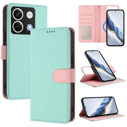 Detachable Litchi Texture Magnetic Vegan Leather Phone Case, For Redmi 14C 4G / 14R 5G / Poco C75, For Redmi Note 14 5G Global, For Redmi Note 14 Pro+ 5G Global, For Redmi Note 14 Pro 5G Global, For Redmi 13 4G / 5G / Note 13R                          ...