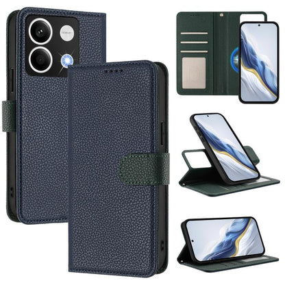 Detachable Litchi Texture Magnetic Vegan Leather Phone Case, For Redmi 14C 4G / 14R 5G / Poco C75, For Redmi Note 14 5G Global, For Redmi Note 14 Pro+ 5G Global, For Redmi Note 14 Pro 5G Global, For Redmi 13 4G / 5G / Note 13R                          ...
