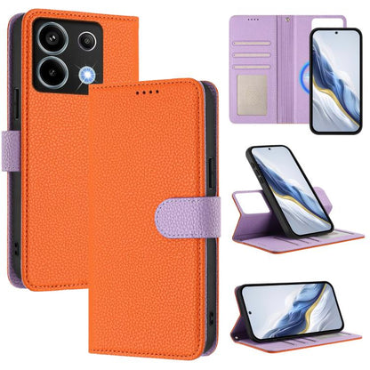 Detachable Litchi Texture Magnetic Vegan Leather Phone Case, For Redmi 14C 4G / 14R 5G / Poco C75, For Redmi Note 14 5G Global, For Redmi Note 14 Pro+ 5G Global, For Redmi Note 14 Pro 5G Global, For Redmi 13 4G / 5G / Note 13R                          ...