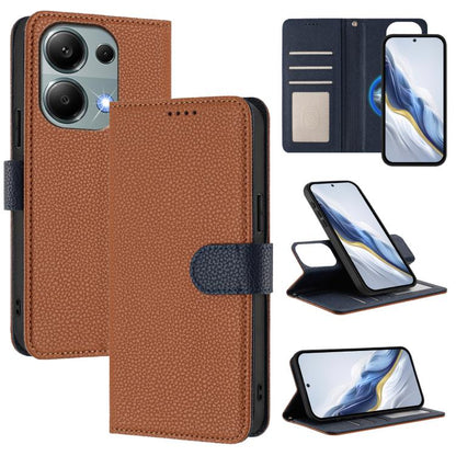 Detachable Litchi Texture Magnetic Vegan Leather Phone Case, For Redmi 14C 4G / 14R 5G / Poco C75, For Redmi Note 14 5G Global, For Redmi Note 14 Pro+ 5G Global, For Redmi Note 14 Pro 5G Global, For Redmi 13 4G / 5G / Note 13R                          ...