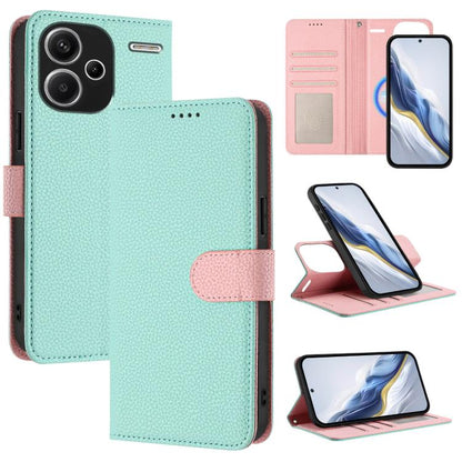 Detachable Litchi Texture Magnetic Vegan Leather Phone Case, For Redmi 14C 4G / 14R 5G / Poco C75, For Redmi Note 14 5G Global, For Redmi Note 14 Pro+ 5G Global, For Redmi Note 14 Pro 5G Global, For Redmi 13 4G / 5G / Note 13R                          ...