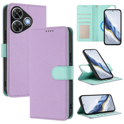 Detachable Litchi Texture Magnetic Vegan Leather Phone Case, For Redmi 14C 4G / 14R 5G / Poco C75, For Redmi Note 14 5G Global, For Redmi Note 14 Pro+ 5G Global, For Redmi Note 14 Pro 5G Global, For Redmi 13 4G / 5G / Note 13R                          ...