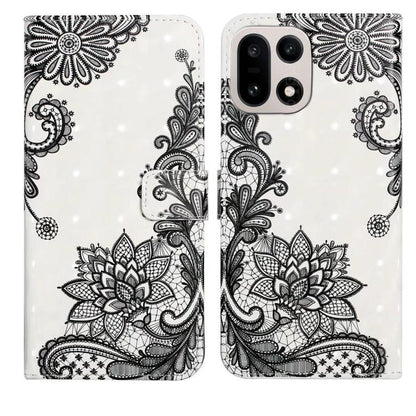 Oil Embossed 3D Drawing Leather Phone Case, For OnePlus Ace 6, For OnePlus 15, For OnePlus Nord 5, For OnePlus Nord CE5