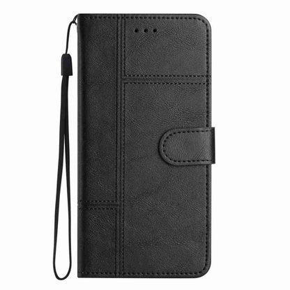 Cowhide Texture Stitching Leather Phone Case, For Sony Xperia 10 VII