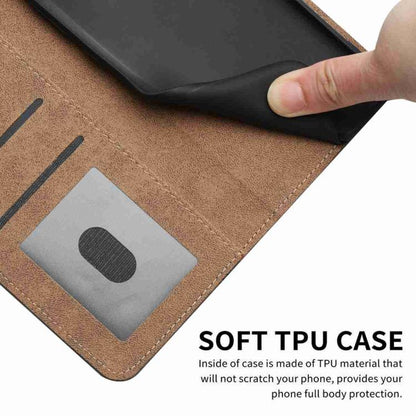 Cowhide Texture Stitching Leather Phone Case, For Sony Xperia 10 VII