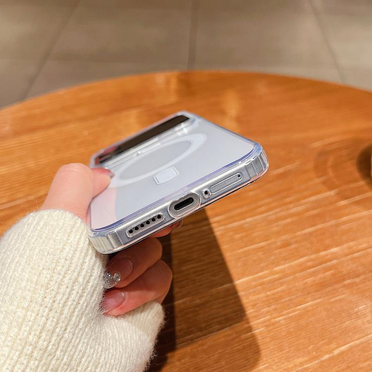Large Hole Camera MagSafe Magnetic Clear Acrylic TPU Case, For Xiaomi 17 Pro Max, For Xiaomi 17 Pro, For Xiaomi 17