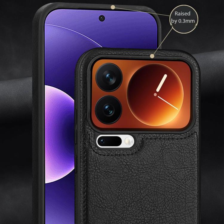 Business Classic Leather Texture Shockproof Phone Case, For Xiaomi 17 Pro Max, For Xiaomi 17 Pro