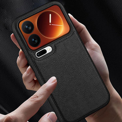 Business Classic Leather Texture Shockproof Phone Case, For Xiaomi 17 Pro Max, For Xiaomi 17 Pro
