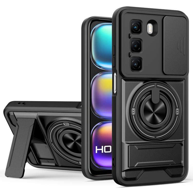 Lens Sliding Window Multifunctional Magnetic Shockproof Phone Case, For Infinix Hot 70 4G, For Infinix Hot 60 Pro+ 4G, For Infinix Hot 60 Pro 4G, For Infinix Hot 50 Pro 4G, For Infinix Smart 9 / Hot 50i, For Infinix Hot 50 4G, For Infinix Hot 50 5G    ...