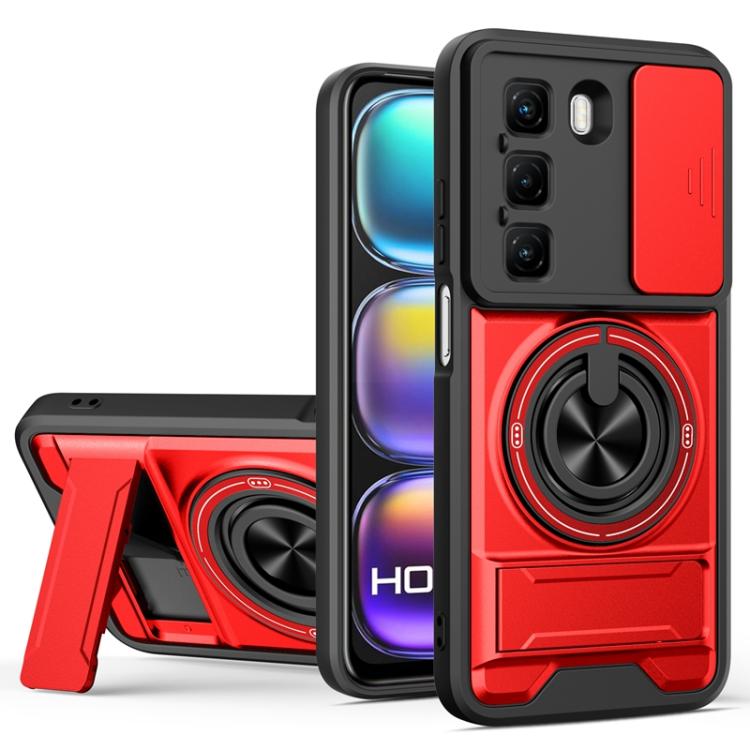 Lens Sliding Window Multifunctional Magnetic Shockproof Phone Case, For Infinix Hot 70 4G, For Infinix Hot 60 Pro+ 4G, For Infinix Hot 60 Pro 4G, For Infinix Hot 50 Pro 4G, For Infinix Smart 9 / Hot 50i, For Infinix Hot 50 4G, For Infinix Hot 50 5G    ...