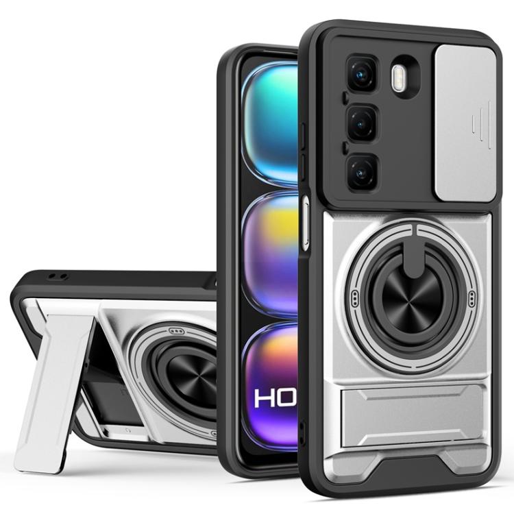 Lens Sliding Window Multifunctional Magnetic Shockproof Phone Case, For Infinix Hot 70 4G, For Infinix Hot 60 Pro+ 4G, For Infinix Hot 60 Pro 4G, For Infinix Hot 50 Pro 4G, For Infinix Smart 9 / Hot 50i, For Infinix Hot 50 4G, For Infinix Hot 50 5G    ...