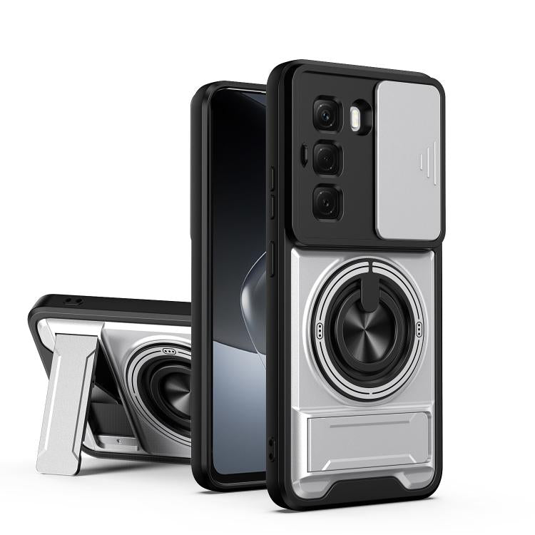 Lens Sliding Window Multifunctional Magnetic Shockproof Phone Case, For Infinix Hot 70 4G, For Infinix Hot 60 Pro+ 4G, For Infinix Hot 60 Pro 4G, For Infinix Hot 50 Pro 4G, For Infinix Smart 9 / Hot 50i, For Infinix Hot 50 4G, For Infinix Hot 50 5G    ...