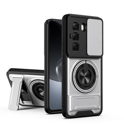 Lens Sliding Window Multifunctional Magnetic Shockproof Phone Case, For Infinix Hot 70 4G, For Infinix Hot 60 Pro+ 4G, For Infinix Hot 60 Pro 4G, For Infinix Hot 50 Pro 4G, For Infinix Smart 9 / Hot 50i, For Infinix Hot 50 4G, For Infinix Hot 50 5G    ...