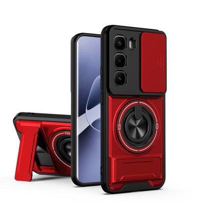 Lens Sliding Window Multifunctional Magnetic Shockproof Phone Case, For Infinix Hot 70 4G, For Infinix Hot 60 Pro+ 4G, For Infinix Hot 60 Pro 4G, For Infinix Hot 50 Pro 4G, For Infinix Smart 9 / Hot 50i, For Infinix Hot 50 4G, For Infinix Hot 50 5G    ...