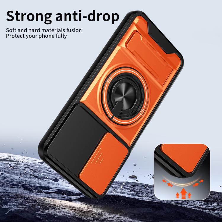 Lens Sliding Window Multifunctional Magnetic Shockproof Phone Case, For Infinix Hot 70 4G, For Infinix Hot 60 Pro+ 4G, For Infinix Hot 60 Pro 4G, For Infinix Hot 50 Pro 4G, For Infinix Smart 9 / Hot 50i, For Infinix Hot 50 4G, For Infinix Hot 50 5G    ...