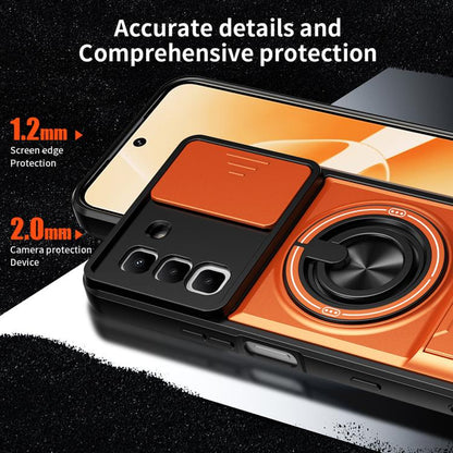 Lens Sliding Window Multifunctional Magnetic Shockproof Phone Case, For Infinix Hot 70 4G, For Infinix Hot 60 Pro+ 4G, For Infinix Hot 60 Pro 4G, For Infinix Hot 50 Pro 4G, For Infinix Smart 9 / Hot 50i, For Infinix Hot 50 4G, For Infinix Hot 50 5G    ...
