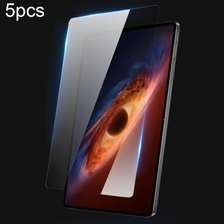 5pcs DUX DUCIS 0.33mm 9H HD Full Screen Tempered Glass Film, For Honor MagicPad4, For Honor MagicPad 3 / 3 Pro