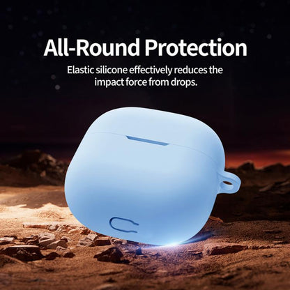 Liquid silicone Bluetooth Earphone Case with Buckle, For Huawei FreeClip 2
