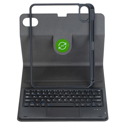 360-degree Rotation Bluetooth Keyboard Leather Tablet Case with Touchpad, For Xiaomi Redmi Pad 2