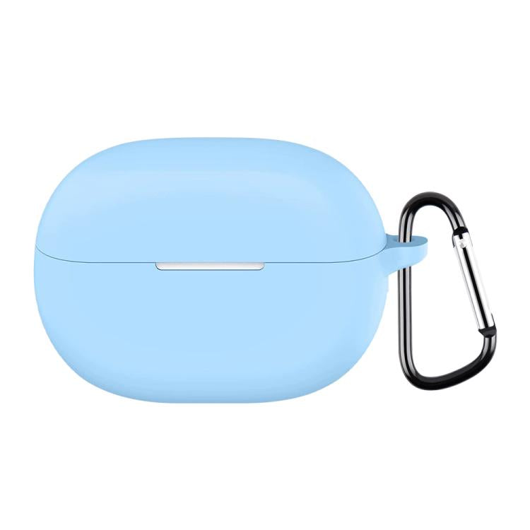 Solid Color Silicone Earphone Protective Case with Buckle, For Huawei FreeBuds Pro 5