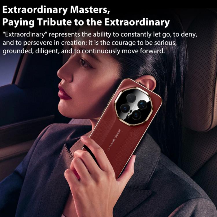 Red hybrid phone case with textured back and raised quad-camera ring cutout