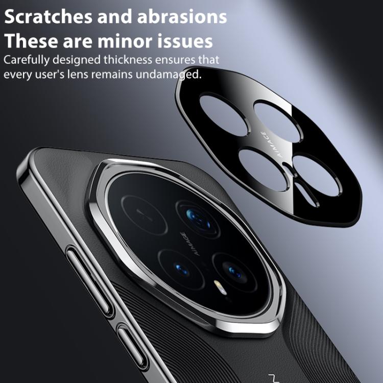 Black hybrid phone case with textured back and raised quad-camera ring cutout