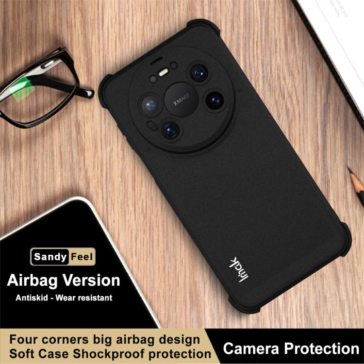 Black matte shockproof TPU phone case with lanyard hole and camera cutout