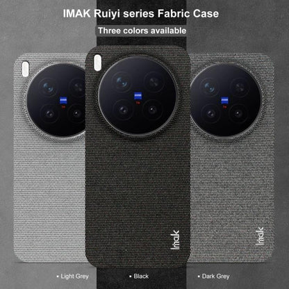imak Ruiyi Series Cloth Texture PU + PC Phone Case, For vivo X300 Pro