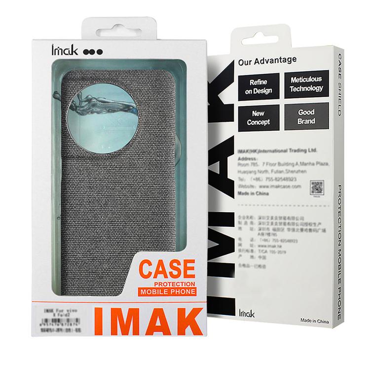 imak Ruiyi Series Cloth Texture PU + PC Phone Case, For vivo X300 Pro