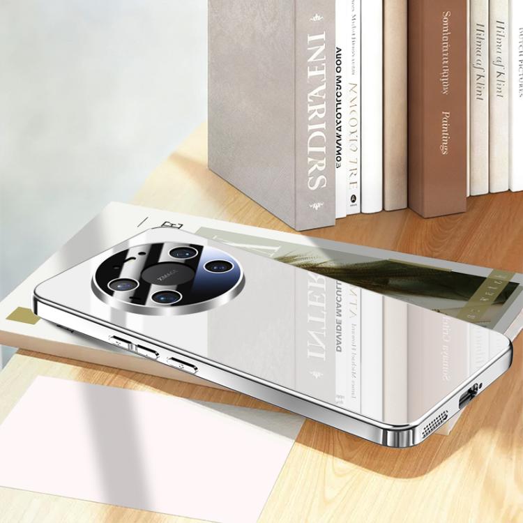 Electroplating Ice Crystal Airbag Full Coverage Shockproof Phone Case, For Huawei Mate 80 Pro Max, For Huawei Mate 80 Pro / Mate 80