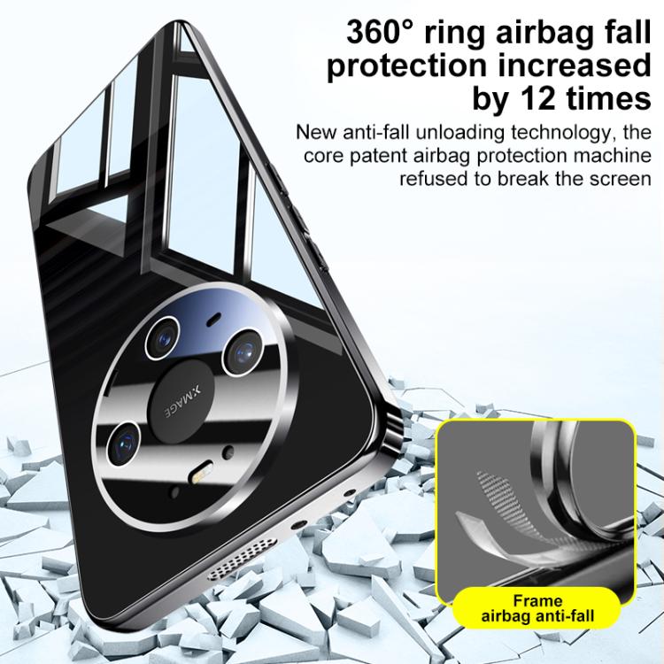 Electroplating Ice Crystal Airbag Full Coverage Shockproof Phone Case, For Huawei Mate 80 Pro Max, For Huawei Mate 80 Pro / Mate 80